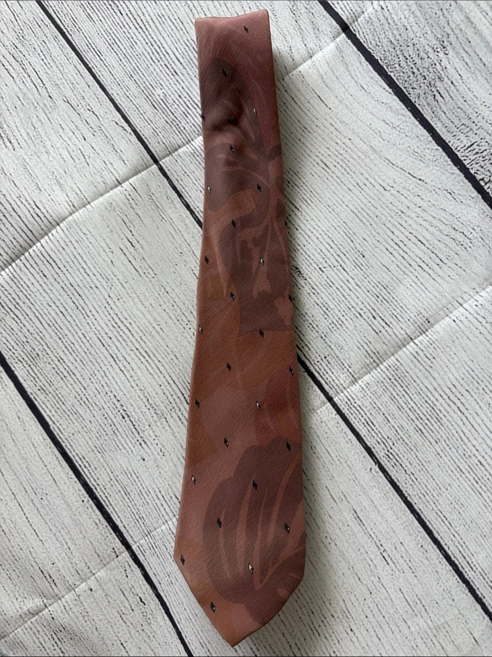 Balmain Silk Tie - Pierre Balmain 100% silk necktie dusty rose